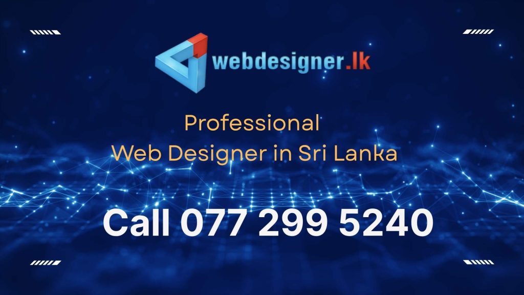professional web designer sri lanka