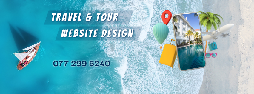Mobile-friendly travel website design showing easy booking options and scenic imagery.