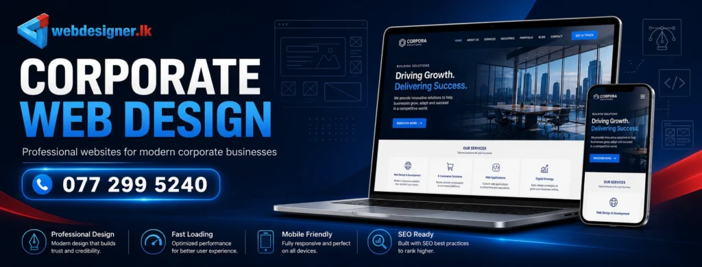 Corporate Web Design Sri Lanka