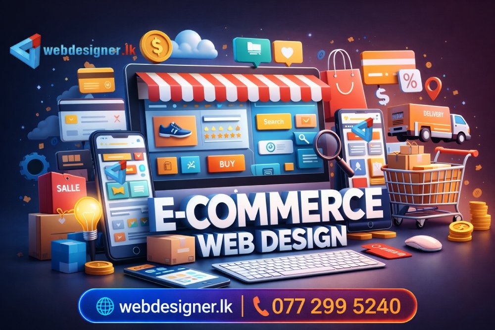 E-commerce web design