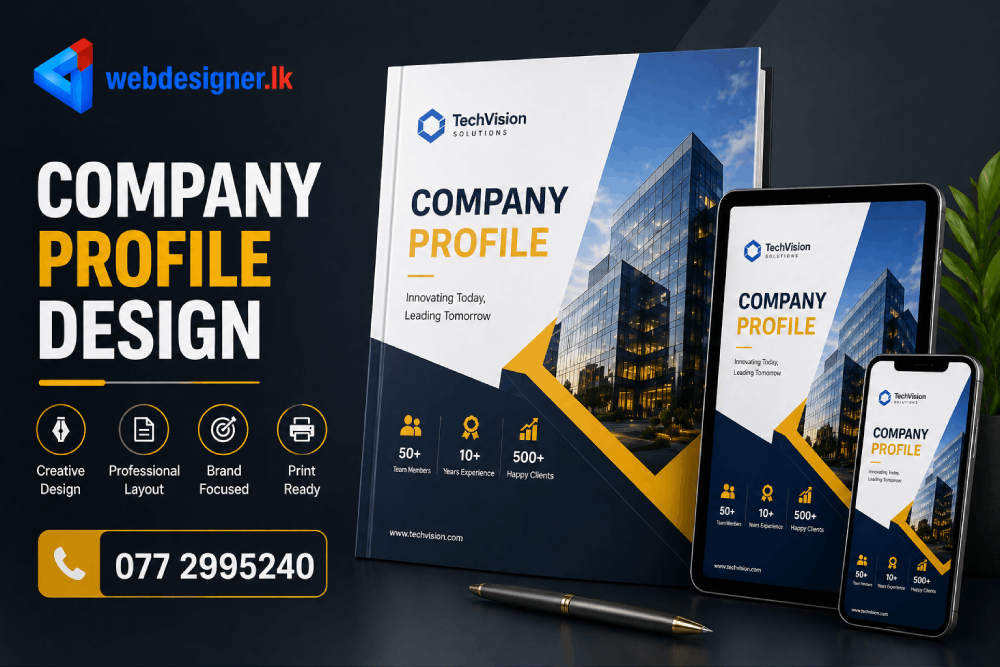 business profile design