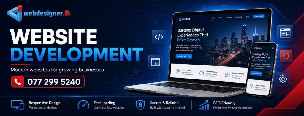 Website Development Company | WebDesigner.lk
