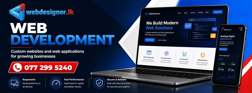 Website Development Company | WebDesigner.lk