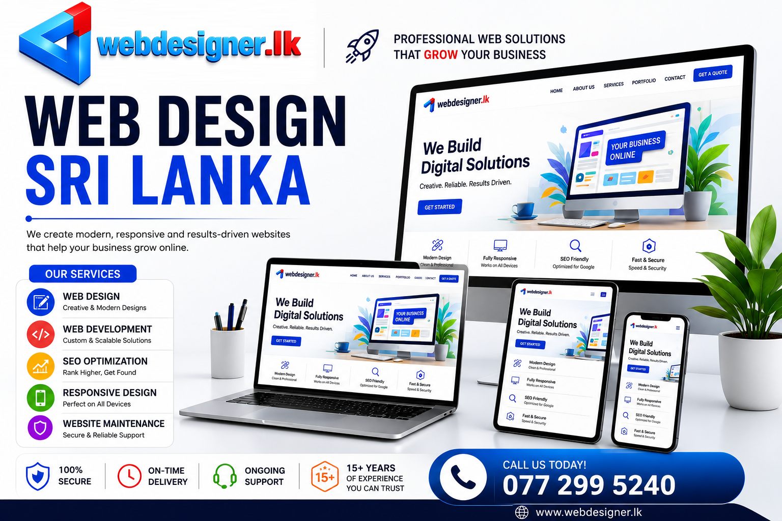 Professional web design services