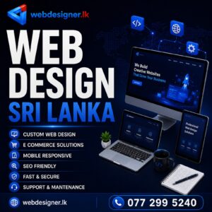 Professional website design Sri Lanka for modern business websites